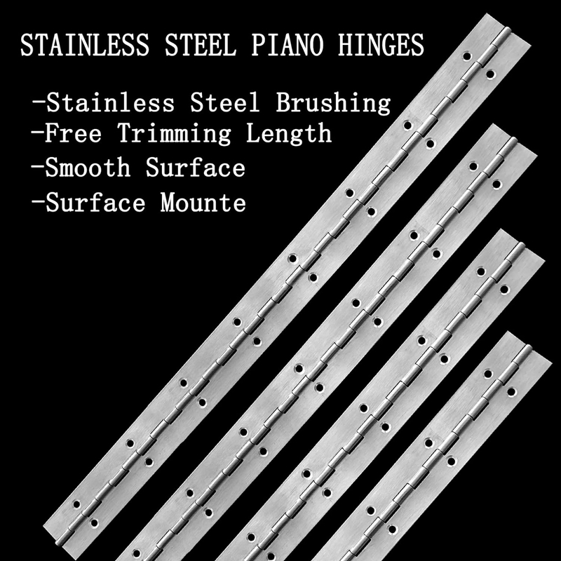 Multiple sizes piano hinge