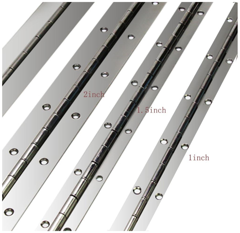 Multi size piano hinge