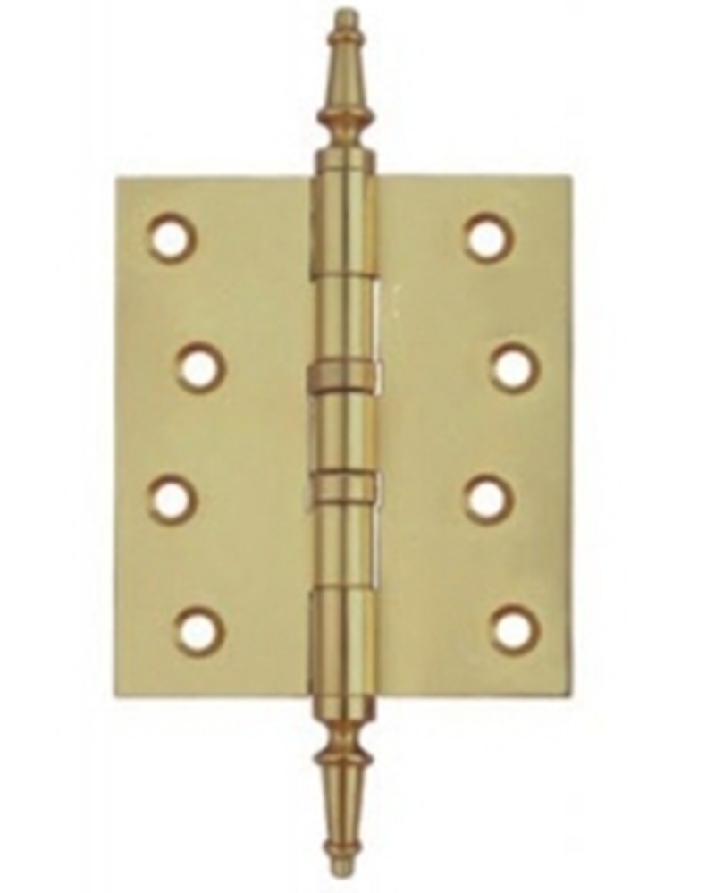 Solid brass 2 ball bearing steeple  tip hinge 3“-2”-2