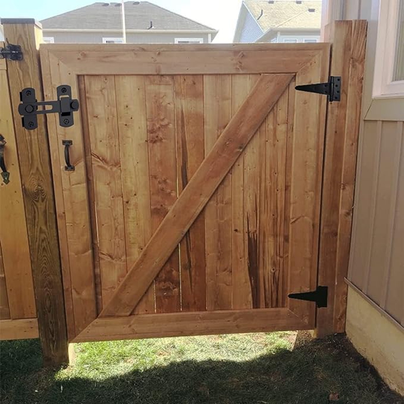 Scene diagram of fence hinge