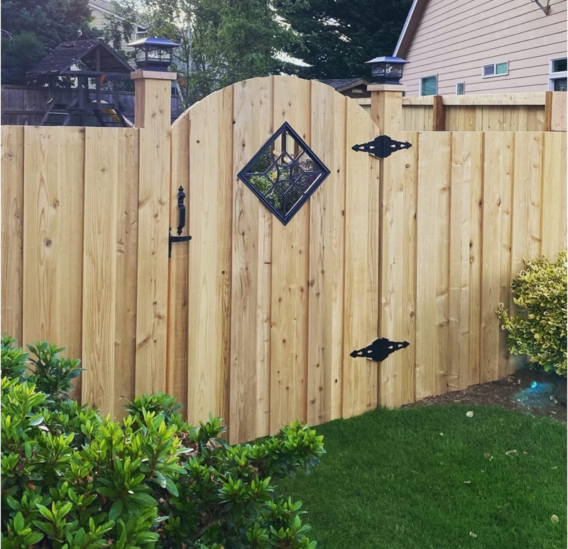 Scene diagram of fence hinge