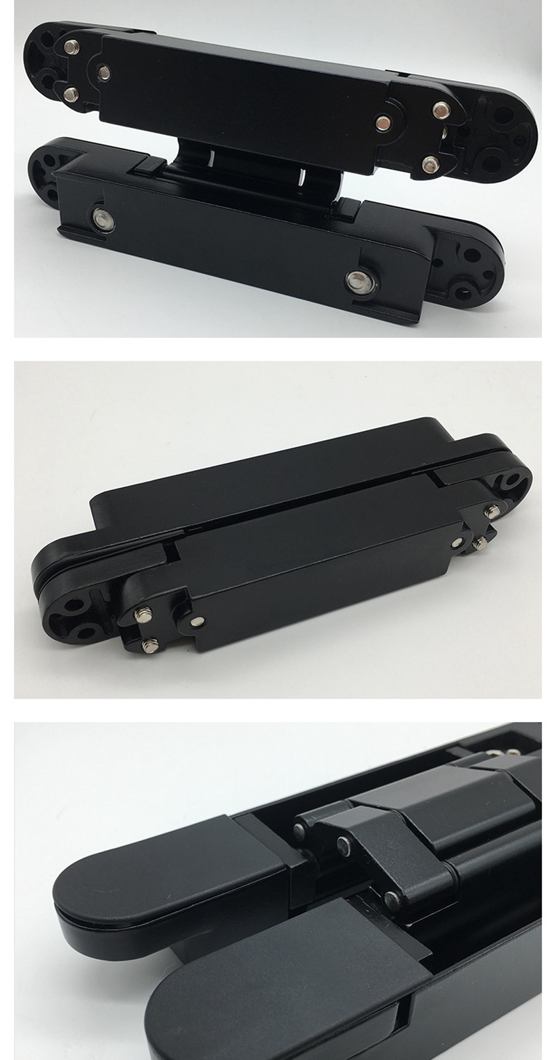 3d adjustable hinge black