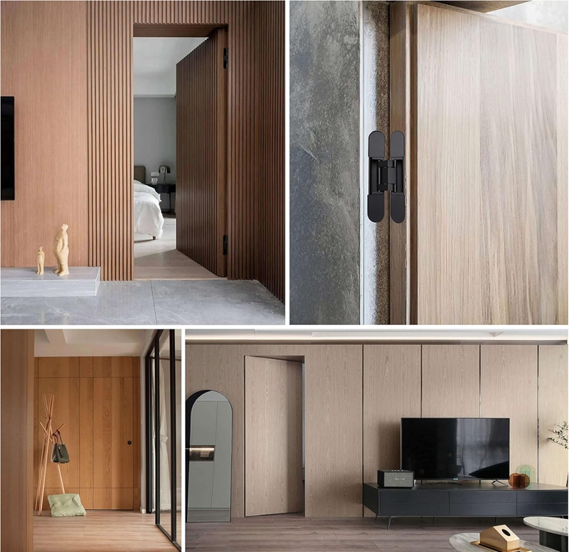 Multi scene use of 3D hinges black