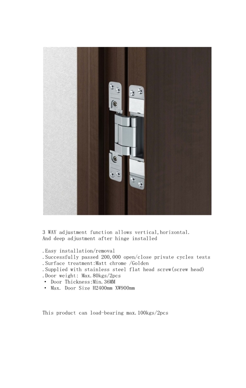 190-30 adjustable hinge