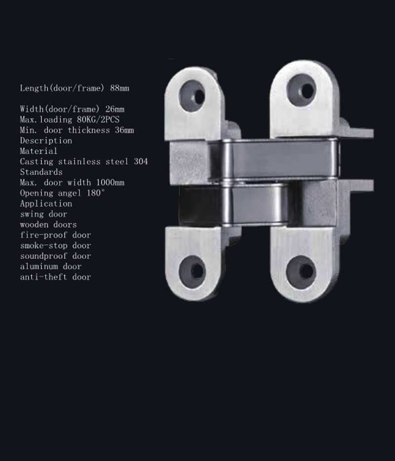 H88-26 304 stainless steel hinge