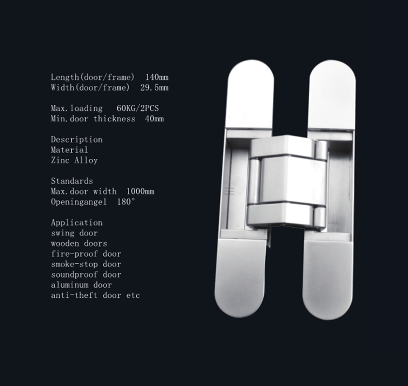 H140-29.5 3d hinge