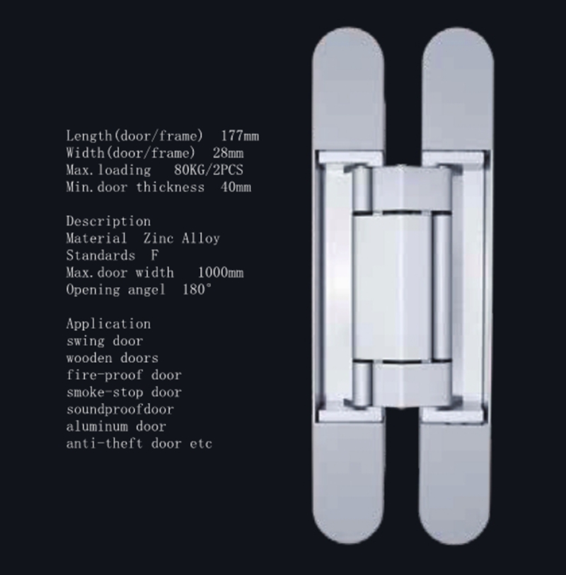 H177-28 3d hinge