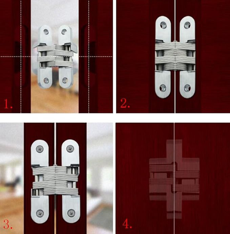 Multi scene use of 3D hinges
